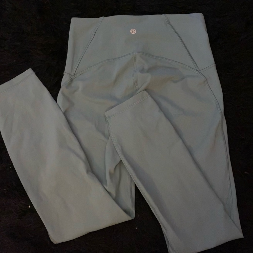 Army green lululemon leggings SOLD